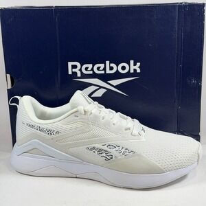 Reebok Size-10.5 Women's‎ Nanoflex Tr 2 Training Shoes White
